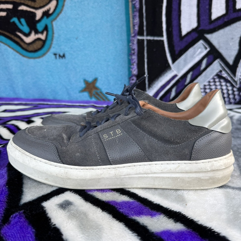 Size 10 - Shoe The Bear STB‎ Mens Sneakers Copenhagan Suede Gray EU 43 RRP $180